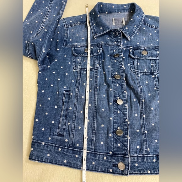 Elle polka dot denim jacket - Picture 11 of 12
